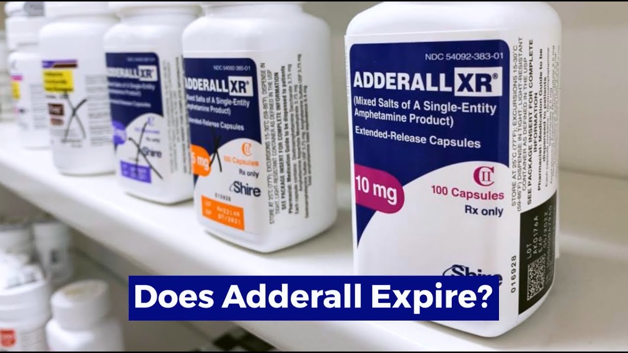 Does Adderall Expire?